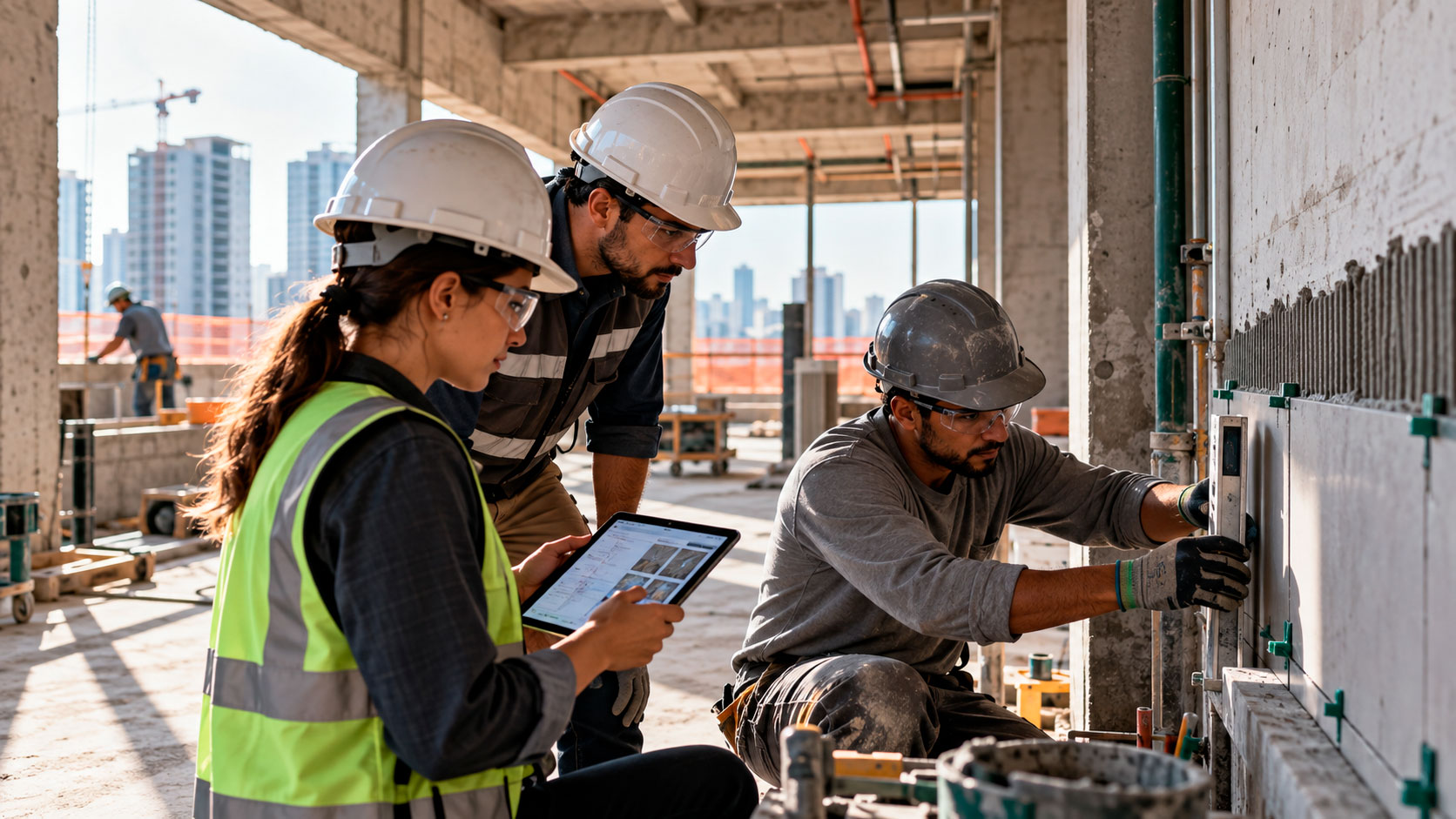 Escassez de mão de obra na construção civil